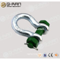 Metal Clasp/Drop Forged Galvanized Metal Clasp Shackle